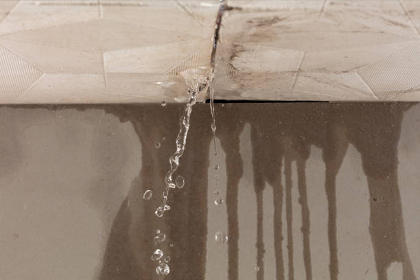 Professional Burst Pipe Cleanup technician working in Hager City, WI